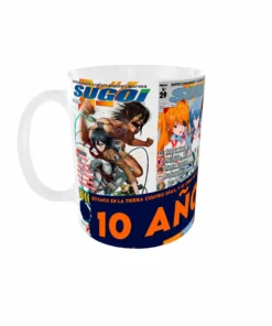 Taza revista Sugoi 10 años después