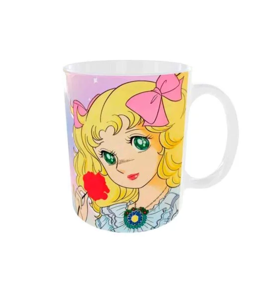 Taza Candy con rosa